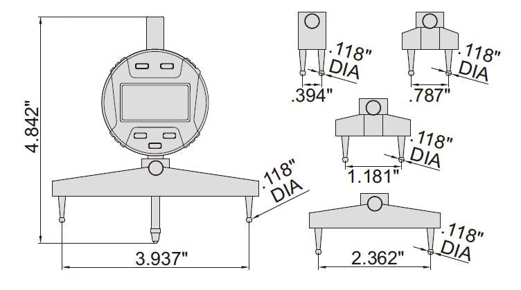 Industrial Scales, Dimensional Gages