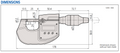 293-130-10-USB Mitutoyo Hi Resolution Micrometer to USB Package, 0-1