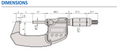 293-180-30-USB Mitutoyo QuantuMike Micrometer to USB Direct Package, 0-1