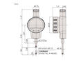 543-727B-IP2 Mitutoyo Indicator to USB Package 1