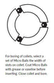 DMBS-901 Deltronic Micro Ball Set 17/32