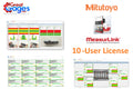 64AAB846 Mitutoyo MeasurLink SPC v10 Software 10-User License Mitutoyo MeasurLink SPC Software Mitutoyo   