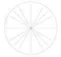 MO-14-11 Mylar Overlay Angle Chart