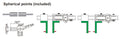 1125-600 INSIZE Interchangeable Point Universal Caliper 24