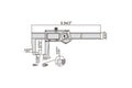 1187-150A Electronic Outside Neck Caliper Point Caliper Insize   