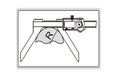 1189-150B INSIZE Electronic Arc Radius Caliper 6