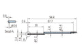 12AAE908 Mitutoyo SJ-400 Series Small Hole Detector 5?¬m, 2X Length Mitutoyo Surface Roughness Tester Accessories Mitutoyo   