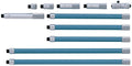 137-205 Mitutoyo Tubular Inside Micrometer Set 50-1500mm Inside Mitutoyo   