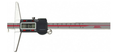 17-613-1 SPI Digital Depth Gage Single Hook, 12