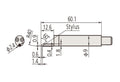 178-398 Mitutoyo SJ-210 and SJ-310 Gear Tooth Detector Mitutoyo Surface Roughness Tester Accessories Mitutoyo   