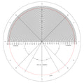 20-14-MO-M10 Mylar Overlay Metric Optical Comparator Mylar Overlays VIP   