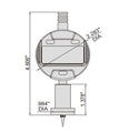 2142-302 INSIZE Electronic Depth Gage 0.5