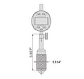 2942-203 INSIZE Digital Chamfer Gage .02