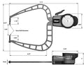 304-904 Long Reach Dial Thickness Gage 2