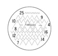 52-664-009-0 Fowler Pocket Comparator Set 10X with Reticles Pocket Comparator Fowler   