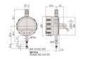 543-701 Mitutoyo Digital Indicator .5