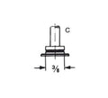 309-Series Deep Throat Mechanical Thickness Gage 0-.4